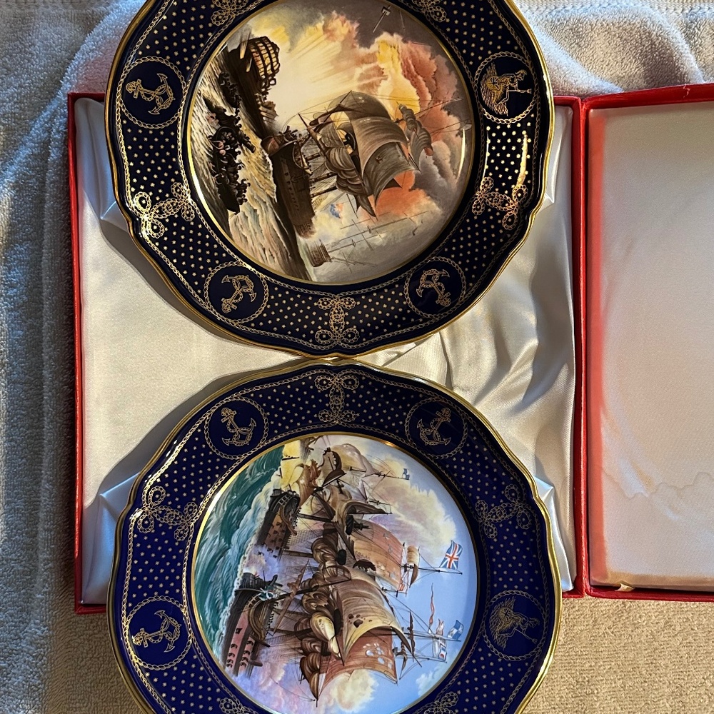 Only 1 plate Maritime vintage boat plates